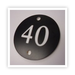 Engraved Table Numbers